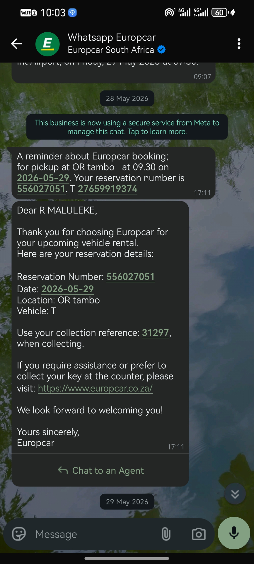 RECEIVE YOUR PIN